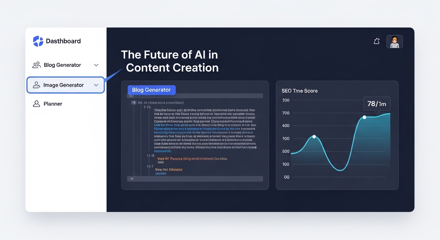 AI Content X Studio Feature